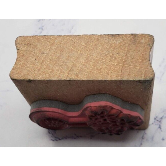 Daisy Flower Vase Sarah Beise Wood Mounted Rubber Stamp - Picture 3 of 7